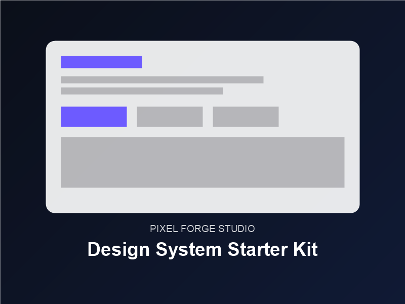 Complete Design System Starter Kit