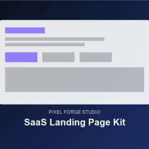 SaaS Landing Page Kit